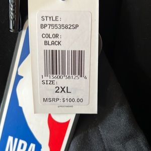Brand new never worn 76ers black hoodie